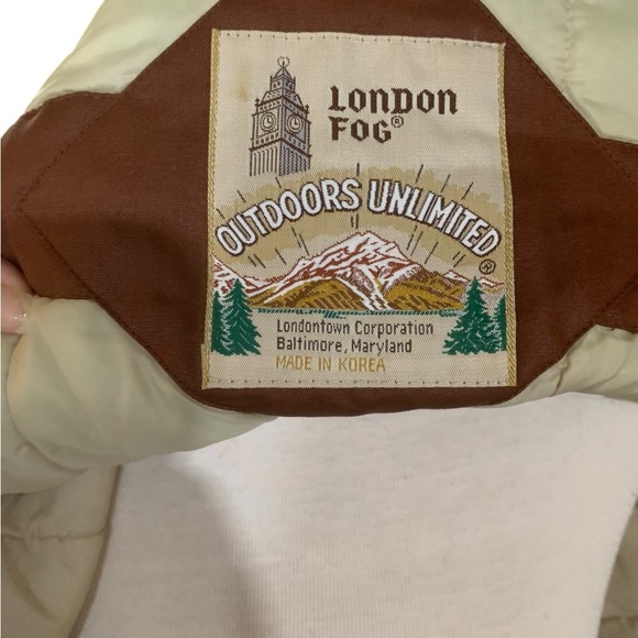 Vintage London Fog Outdoors Unlimited brown jacket size 40 reg - Picture 7 of 7